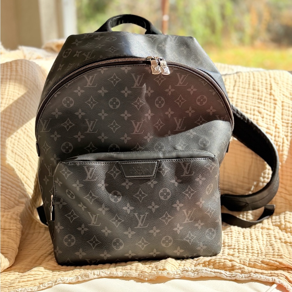 Louis Vuitton Black Monogram Eclipse Backpack